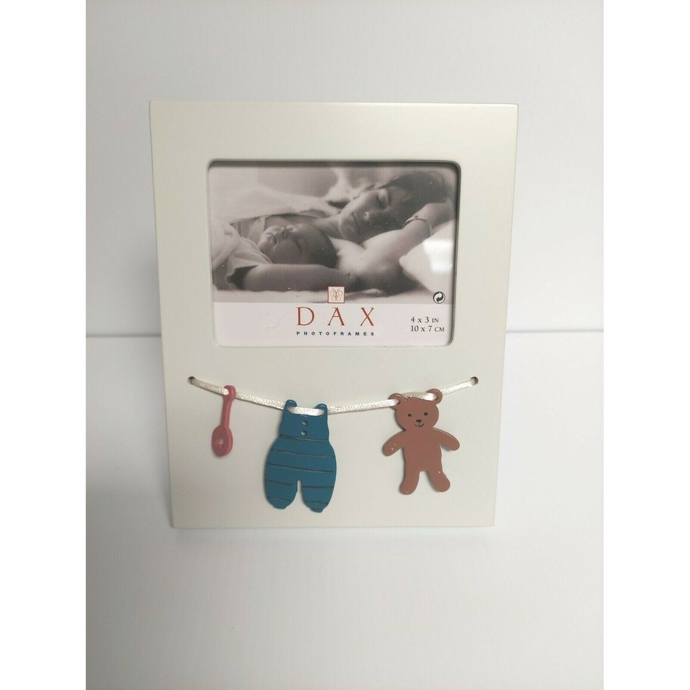 New in Box Dax Nursery Picture‎ Photo Frame Infant Child  Picture Frame 4''x3''